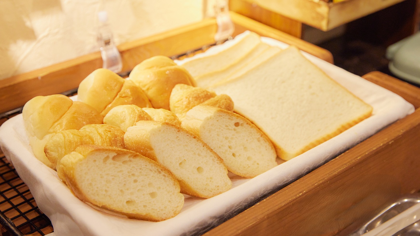 【朝食バイキング】トーストしてさらに美味しく！