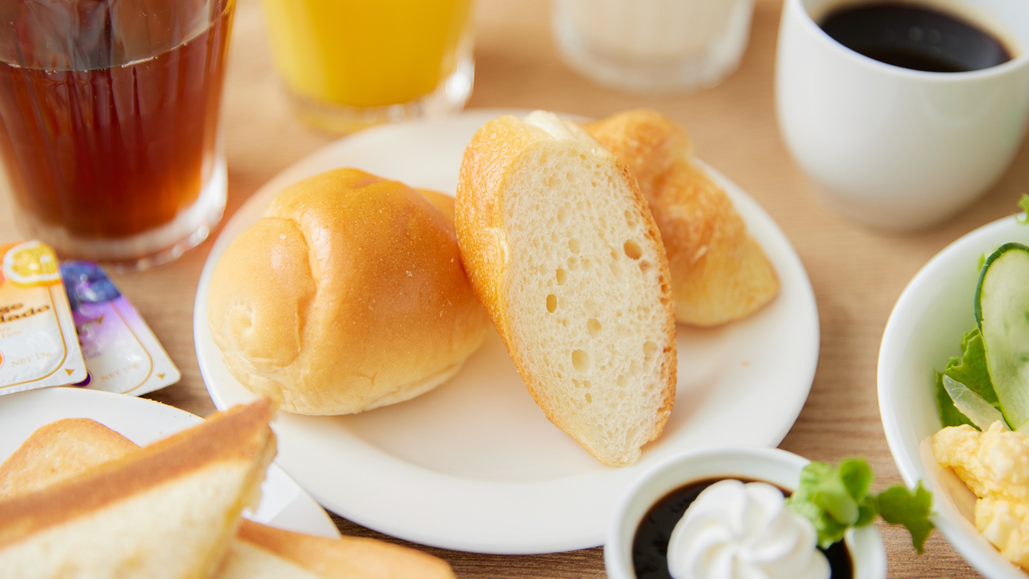 【朝食バイキング】朝ご飯はパン派の方にもピッタリ。