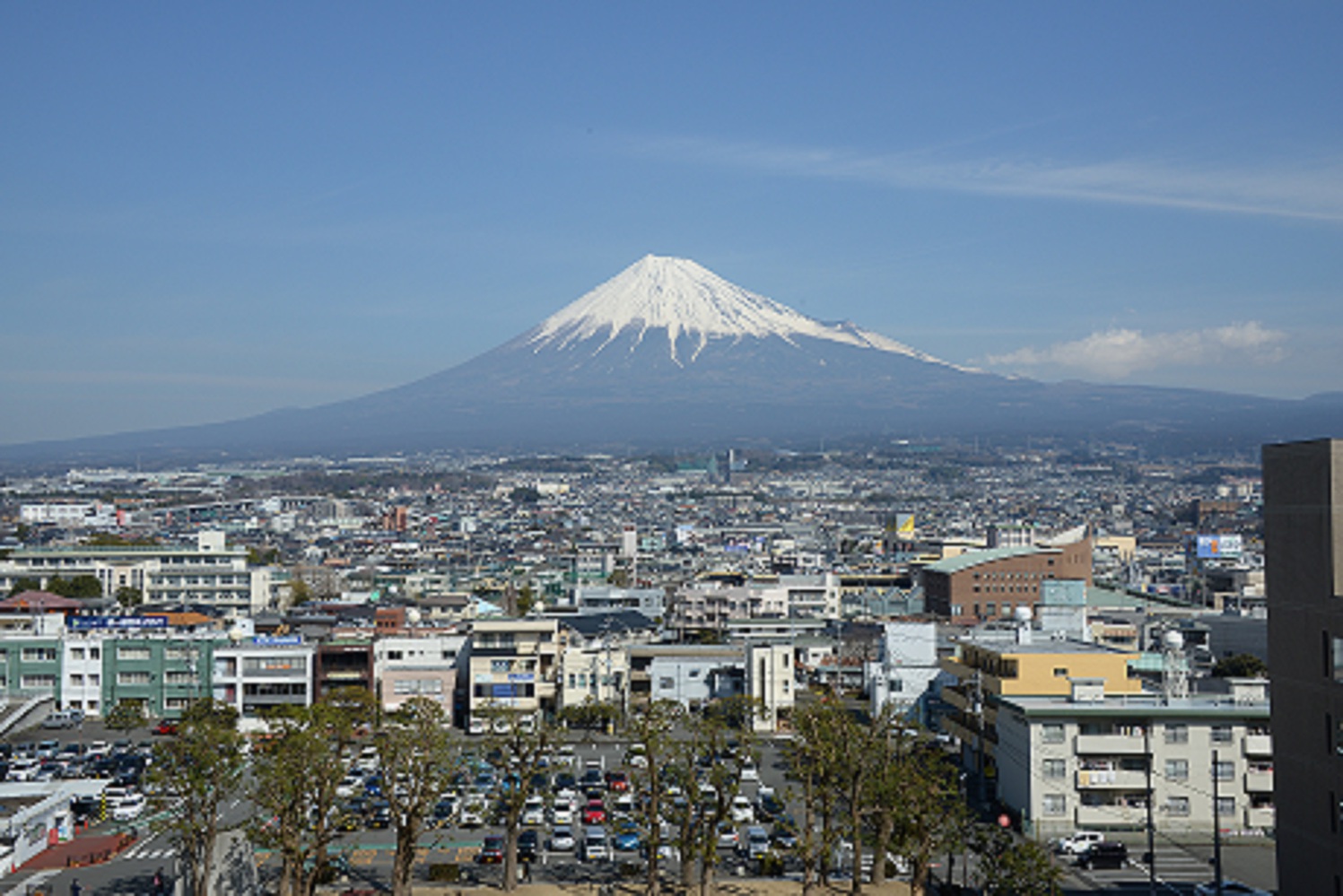 お部屋からの富士山（北側）