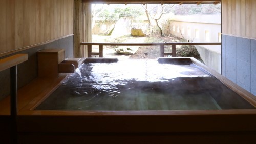 【貸切風呂】檜葉の湯 ※ご予約不要×;天然温泉、無料で何度でも利用可能です！