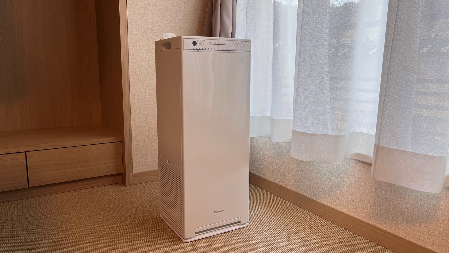 【客室備品】加湿機能付空気清浄機