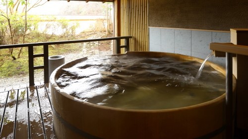 【貸切風呂】土壁の湯 ※ご予約不要×;天然温泉、無料で何度でも利用可能です！