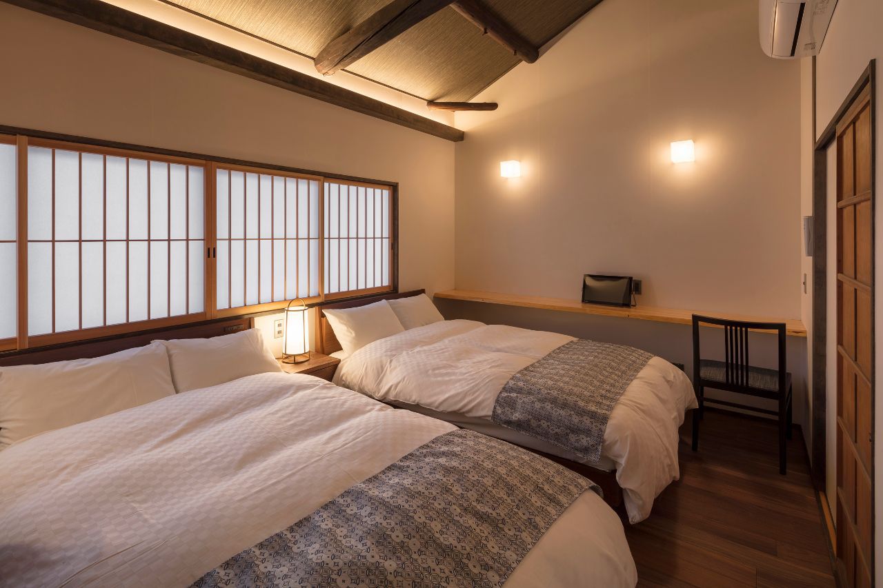 Machiya Residence Inn Sanjusangen-do Yoitsubaki Ideally located in the Kyoto Station area, Machiya Residence Inn Yoitsubaki promises a relaxing and wonderful visit. Offering a variety of facilities and services, the property provides all you need f