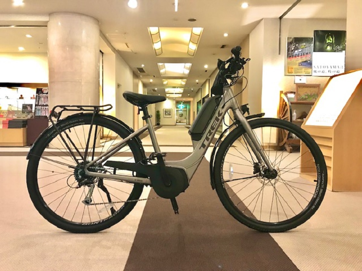 TREK製e-bike(クロスバイク）を限定台数にてお貸出し♪