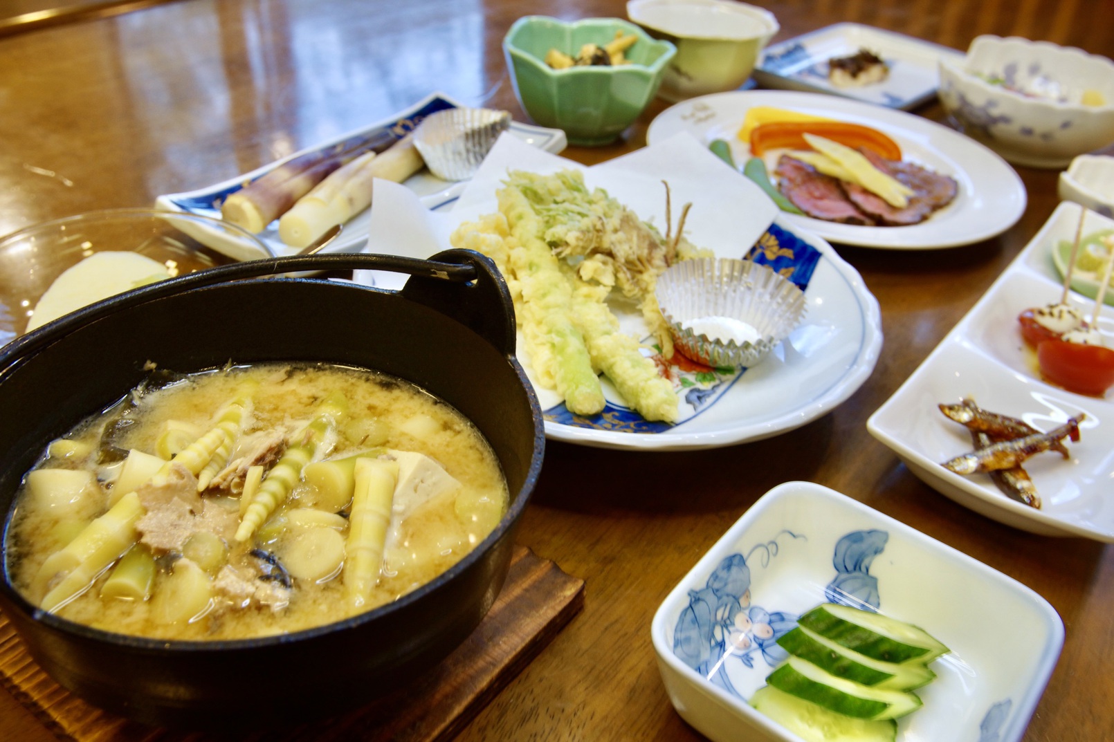 竹の子三昧料理（秋限定）