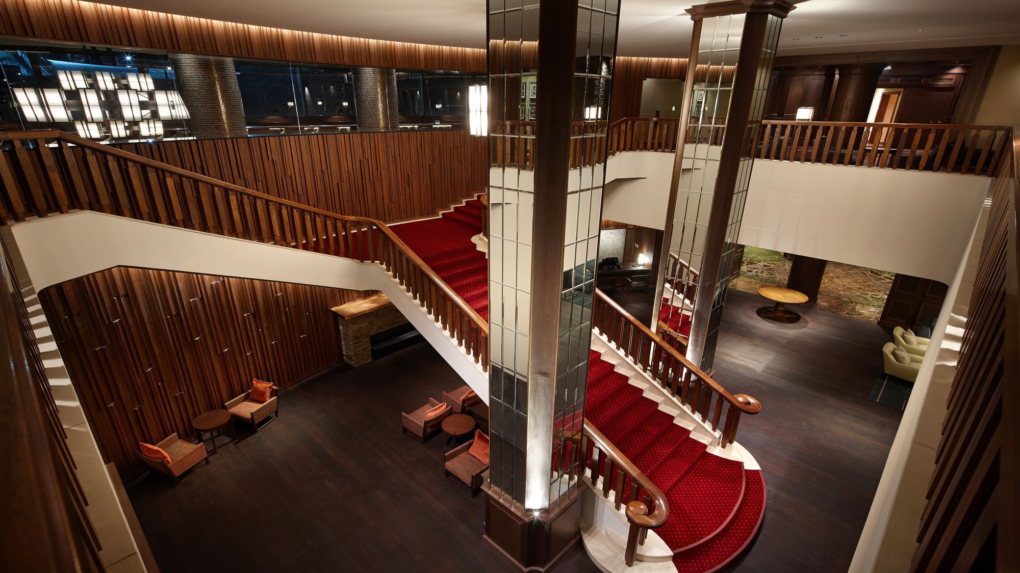 ロッジ棟ロビー[ロッジ棟地下1階]