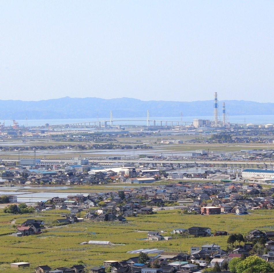 富山県【新湊方面の景色】