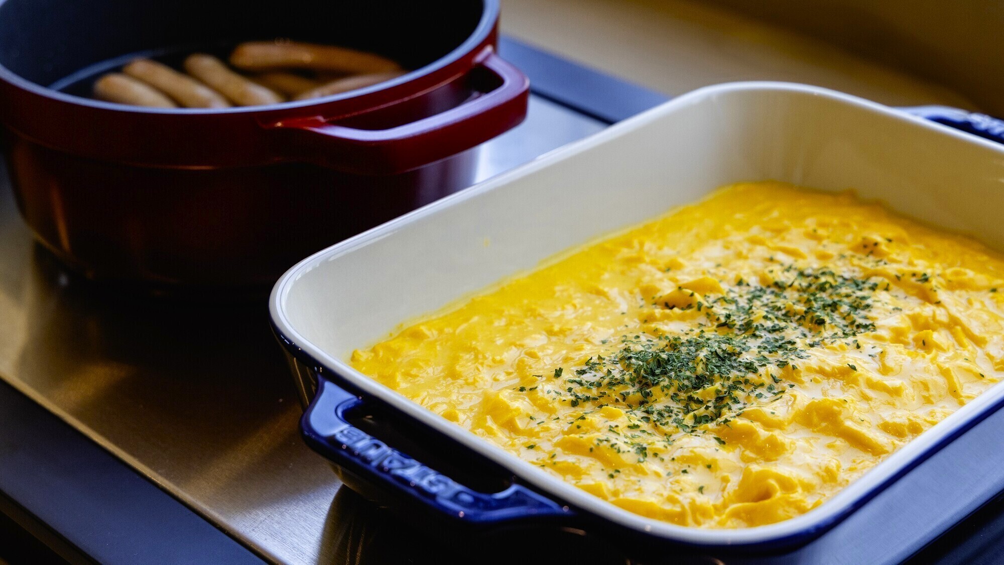 【朝食】ハーフビュッフェメニュー例