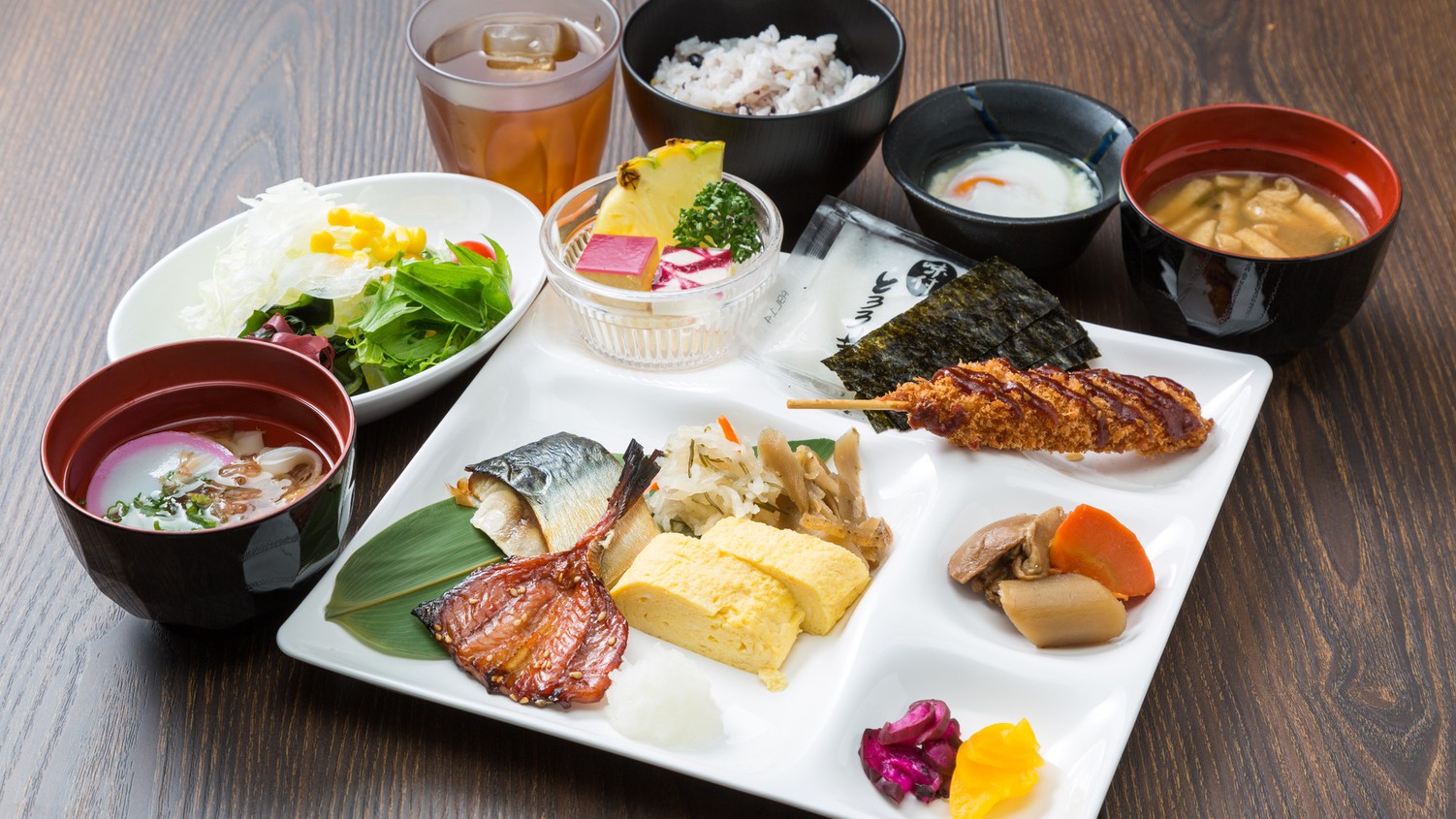本館朝食ビュッフェ〜盛り付けイメージ〜
