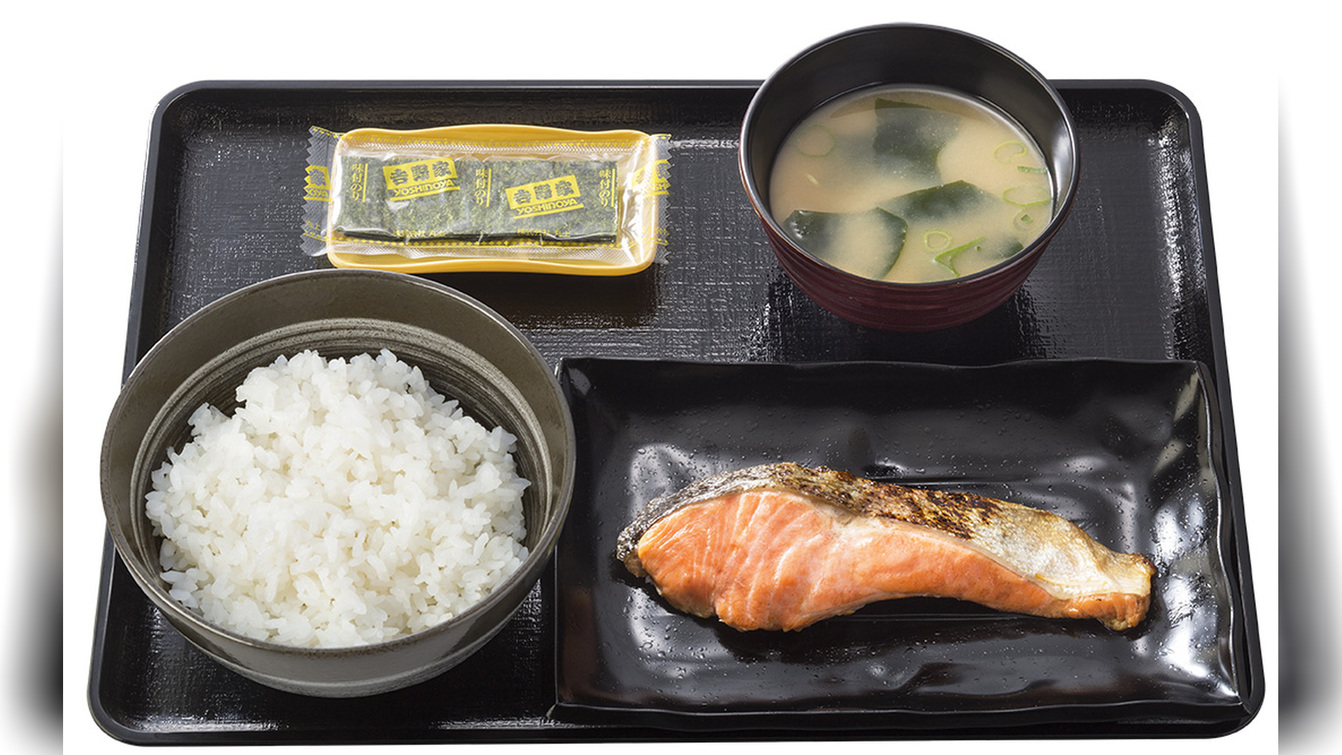 吉野家朝食メニュー例