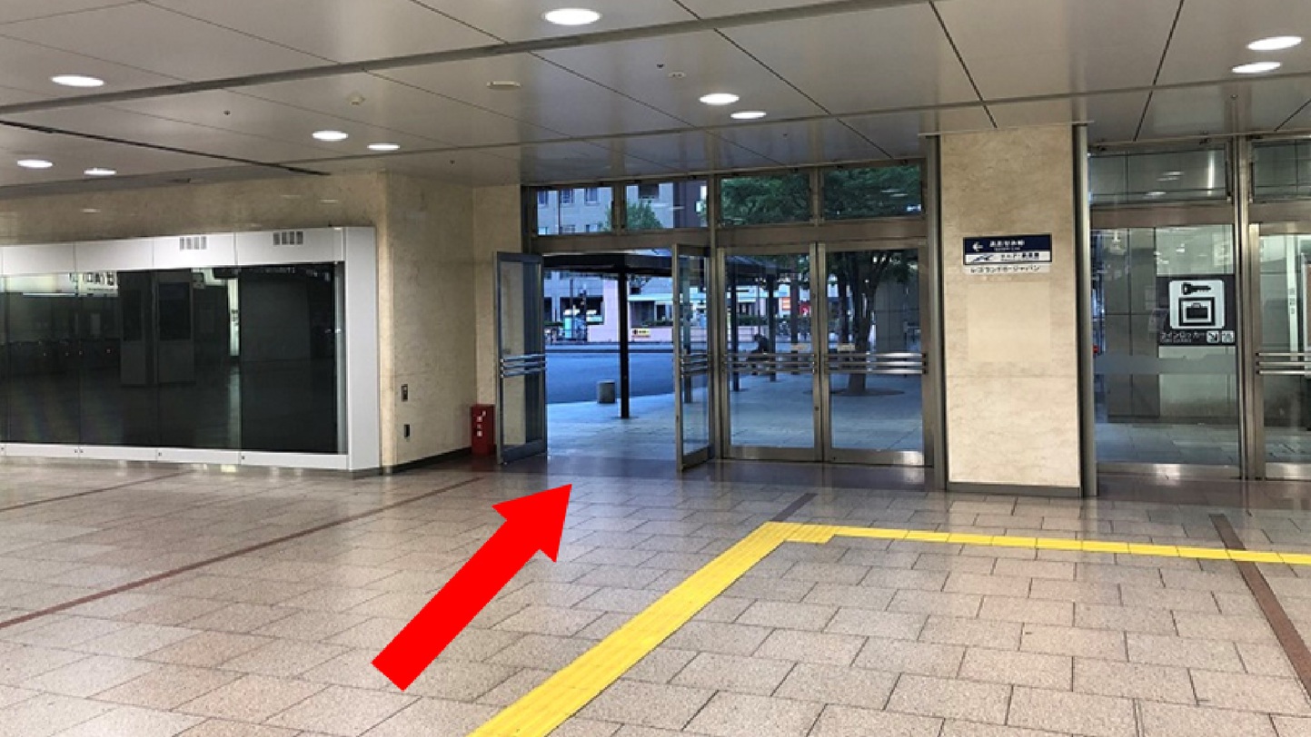 名古屋駅(太閤通口)からホテルへの【地上】アクセス①