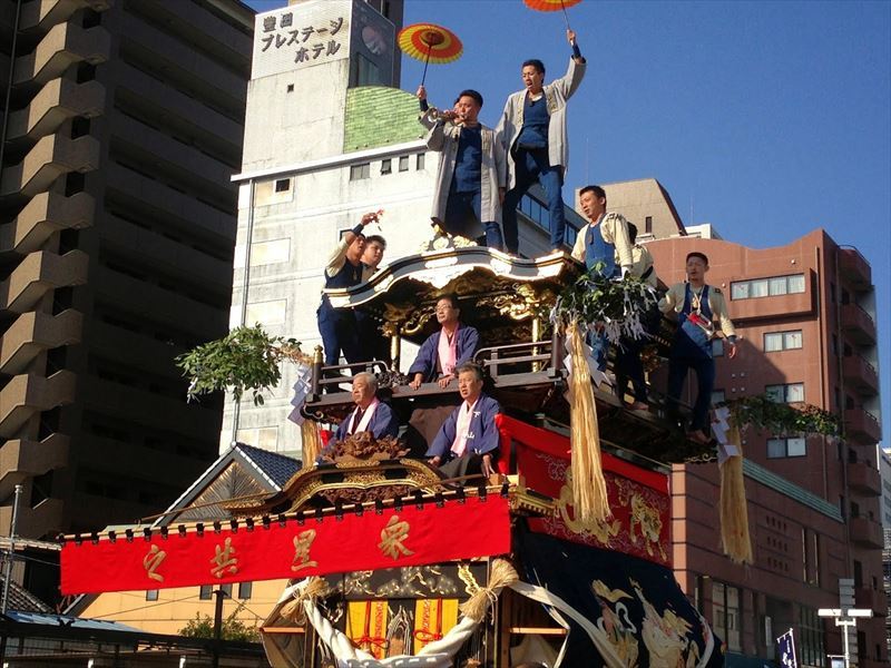 【イベント】拳母祭り毎年10月開催