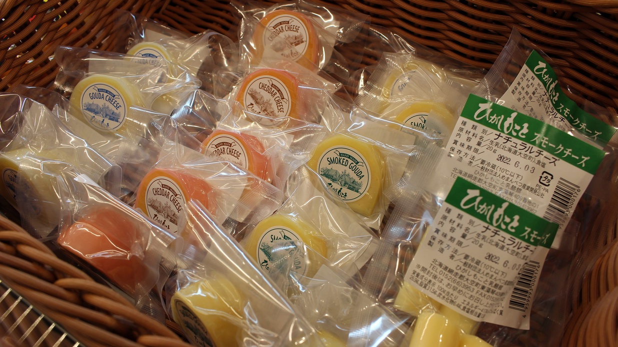 *【ショップあえーる(売店)】大空町の特産品や北海道の様々なお土産が並びます