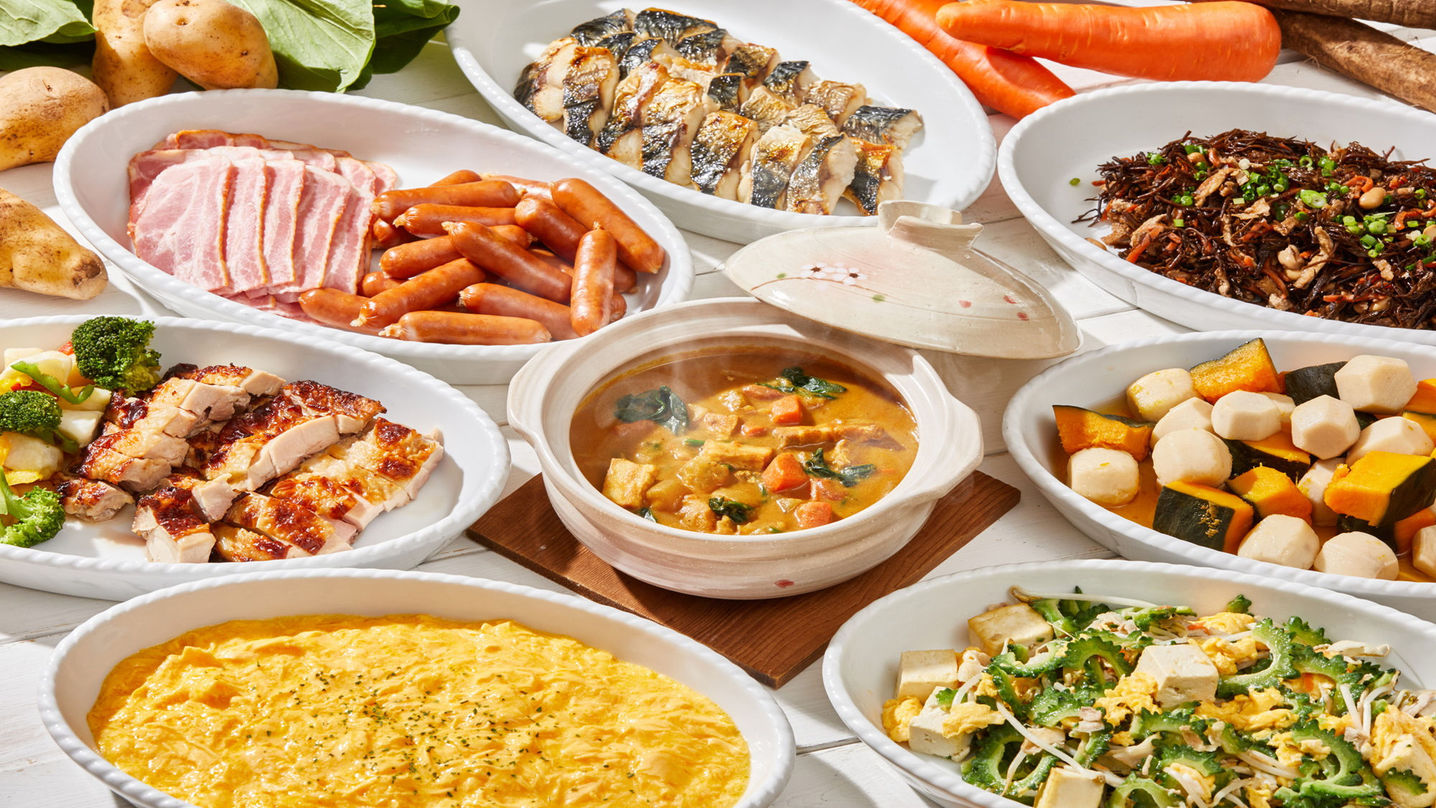 朝食ビュッフェ例※イメージ写真※
