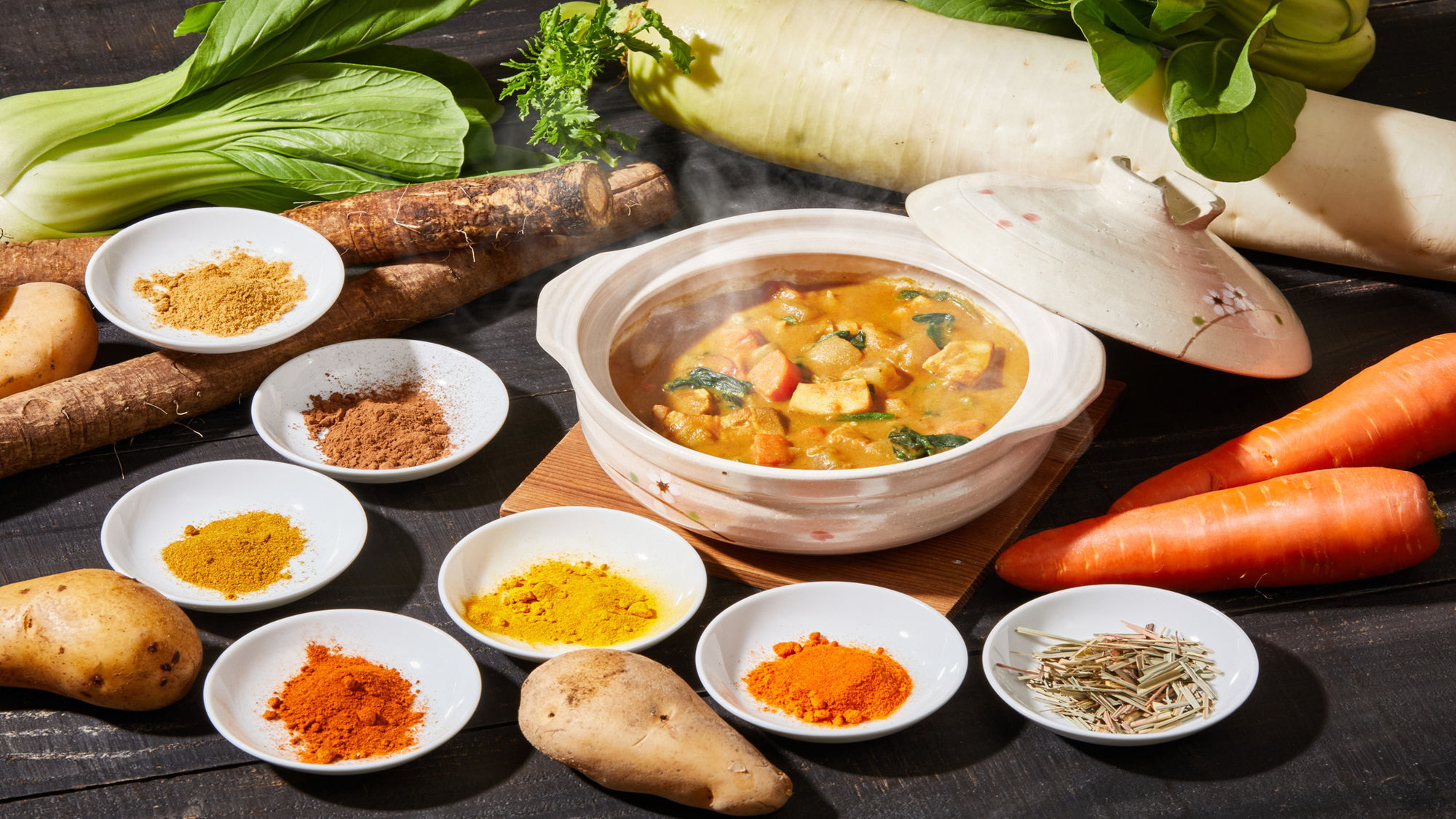 朝食ビュッフェ：カレー※イメージ写真※