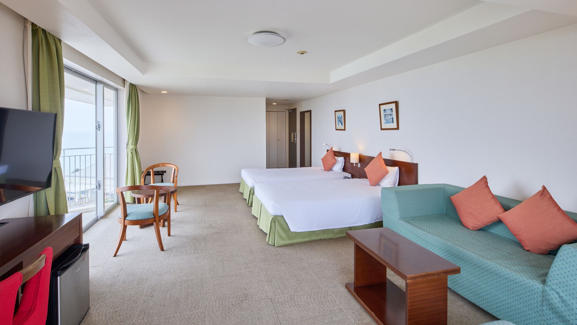 【フィールドパークタワー】エグゼクティブオーシャン 眺望が自慢のハイクラスルーム。（バストイレ別）