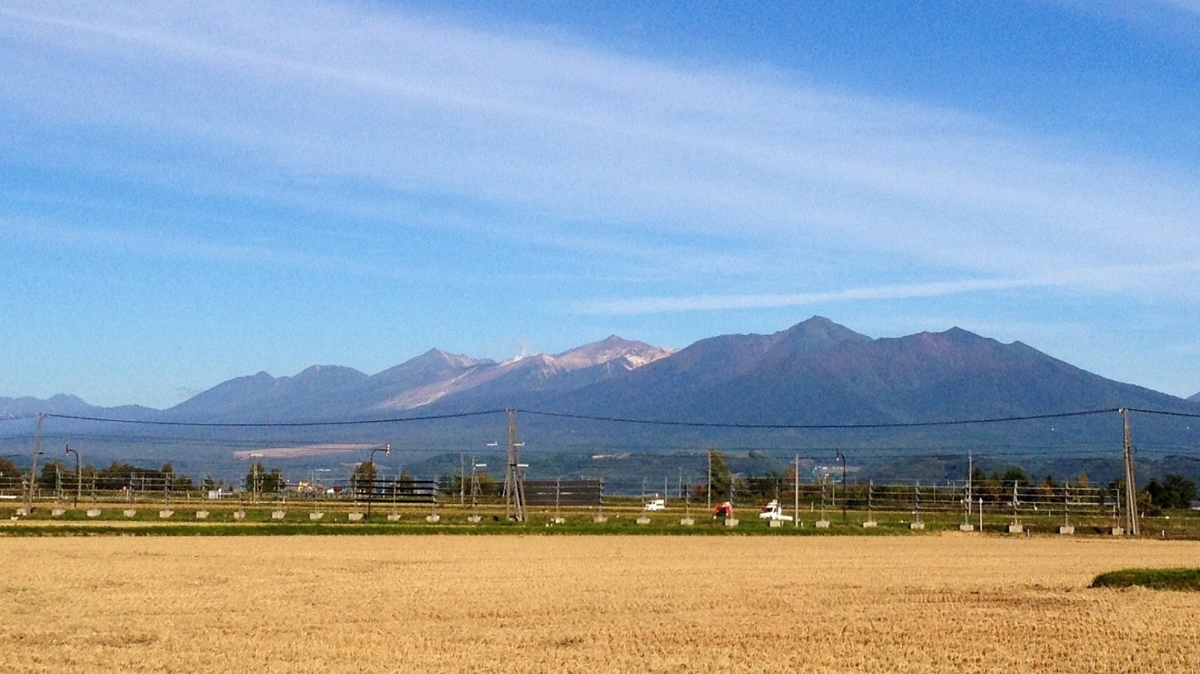 秋の十勝岳