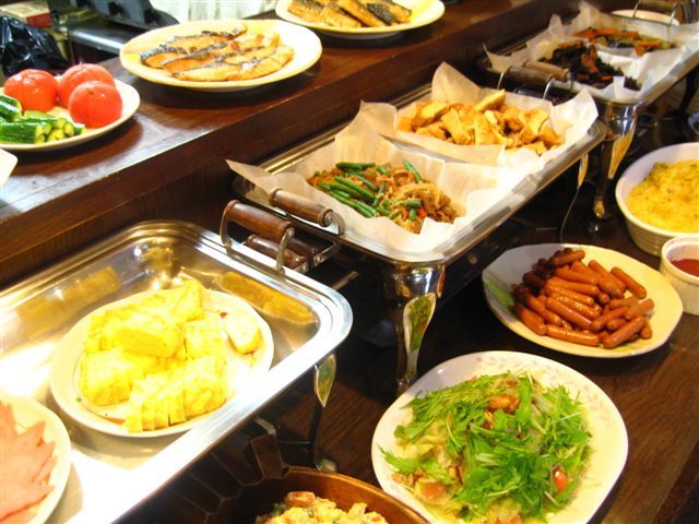 １Ｆ朝食会場「ひろせ」バイキング