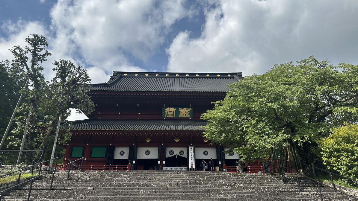 輪王寺まで徒歩10~15分