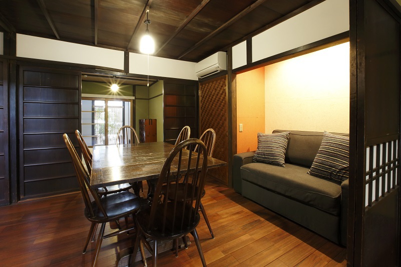 Kyo Machiya Miyabi Kamazatei Shimoza-an Main Image Kyo Machiya Miyabi Kamazatei Shimoza-an, Kyoto