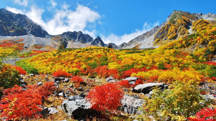 *【周辺観光・秋】紅葉の白馬は散策や登山に絶好のスポットです。