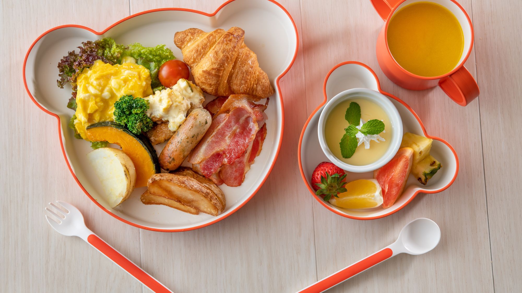 お子様用トレーもご用意しております※写真はイメージです