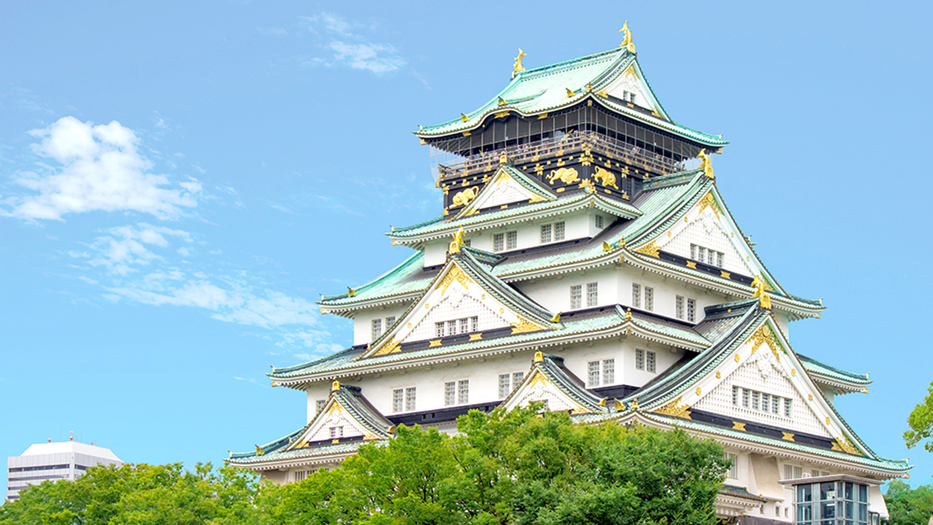 周辺施設：「大阪城」大阪の人気観光名所。