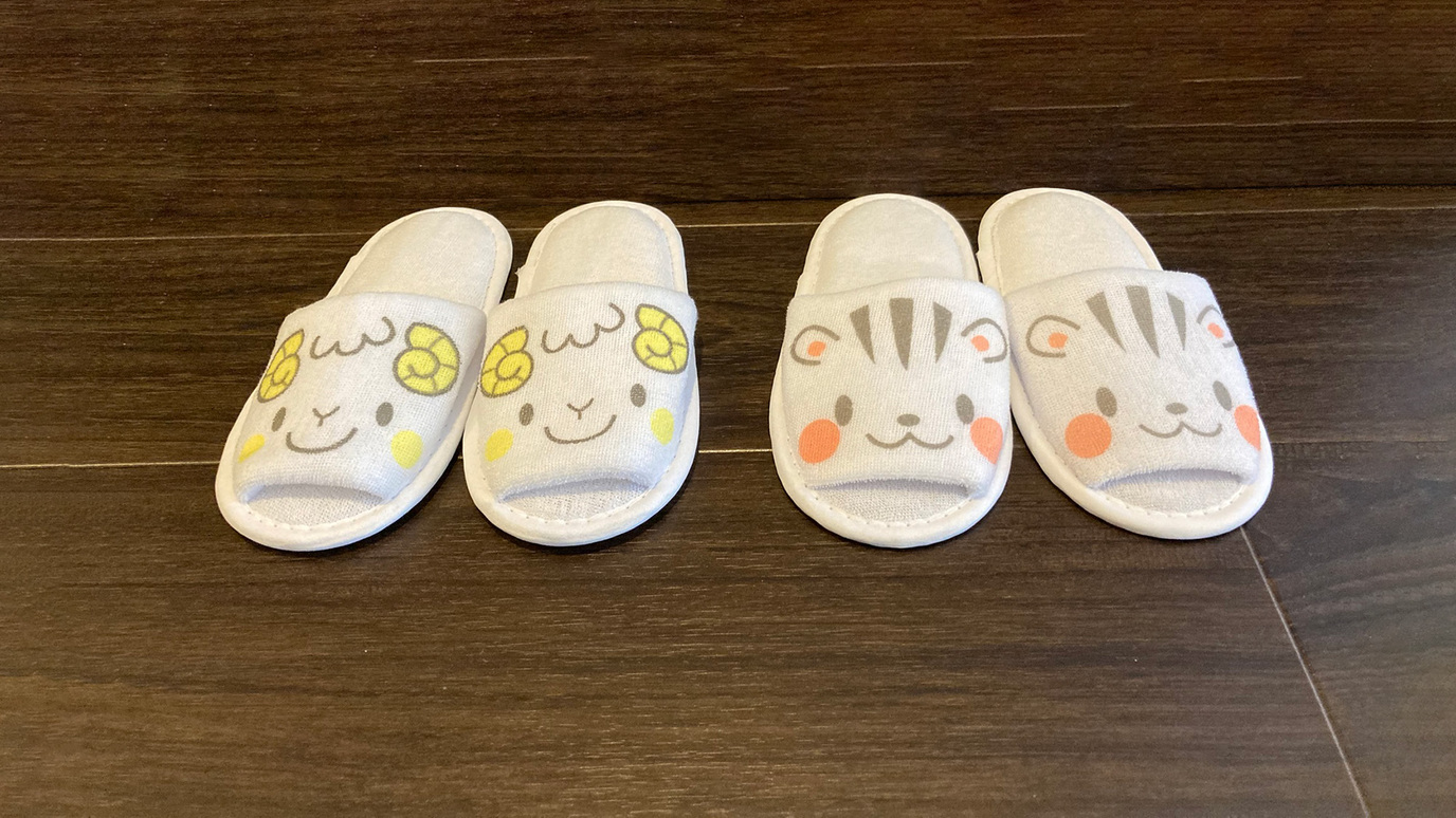 お子様向けアメニティお子様用スリッパ