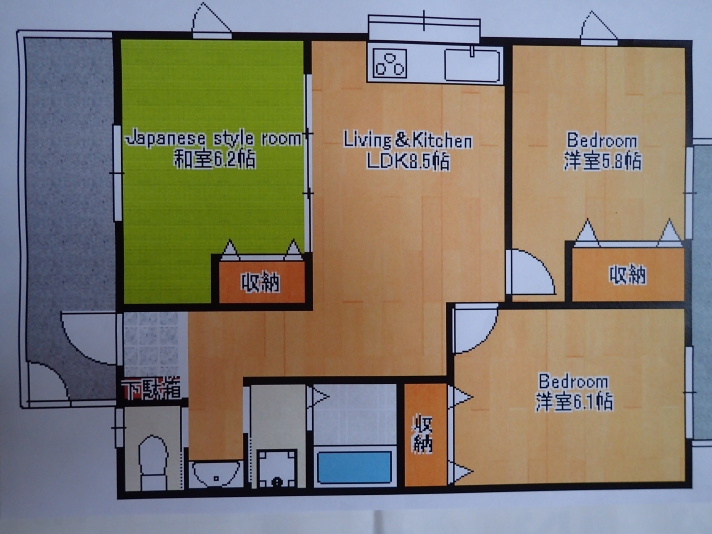 This photo about Condominium Nago Residential Las Flores 1F shared on HyHotel.com