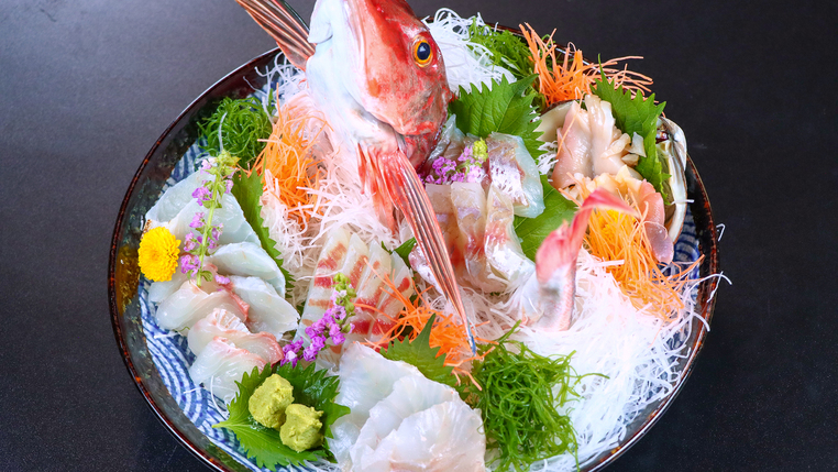 #柊コース-夏・秋-新鮮そのもの！！活魚を食べられます