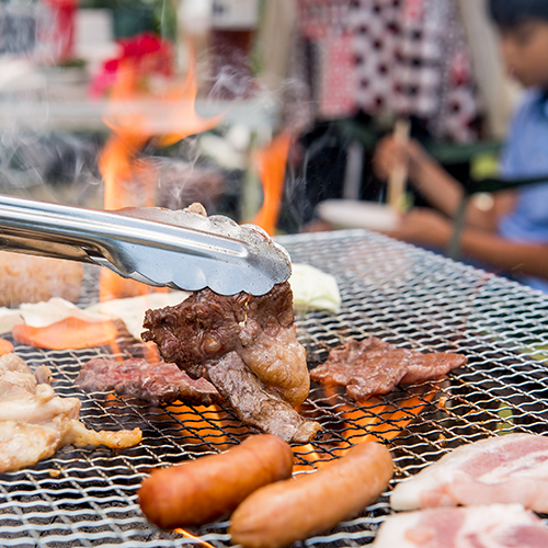 *［BBQ一例］炭火で焼くお肉は格別です！