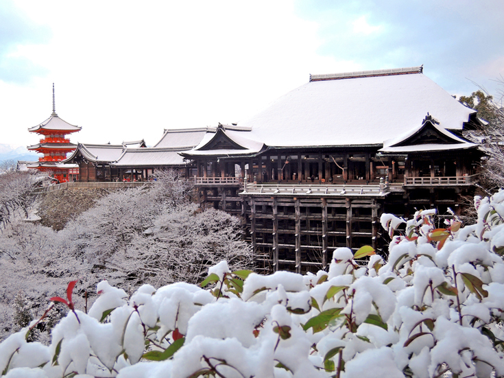 清水寺の冬