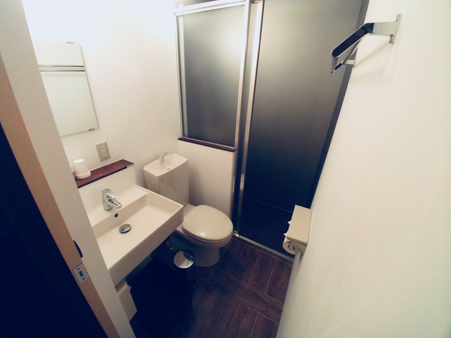 ミゾグチ部屋専用トイレ／シャワー室