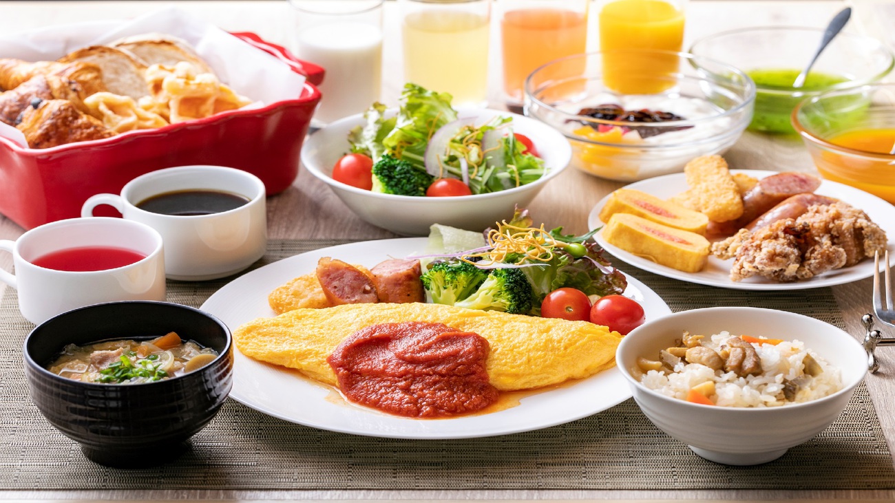 シェフの拘り朝ごはん♪　一日のスタートをサポート【朝食付】