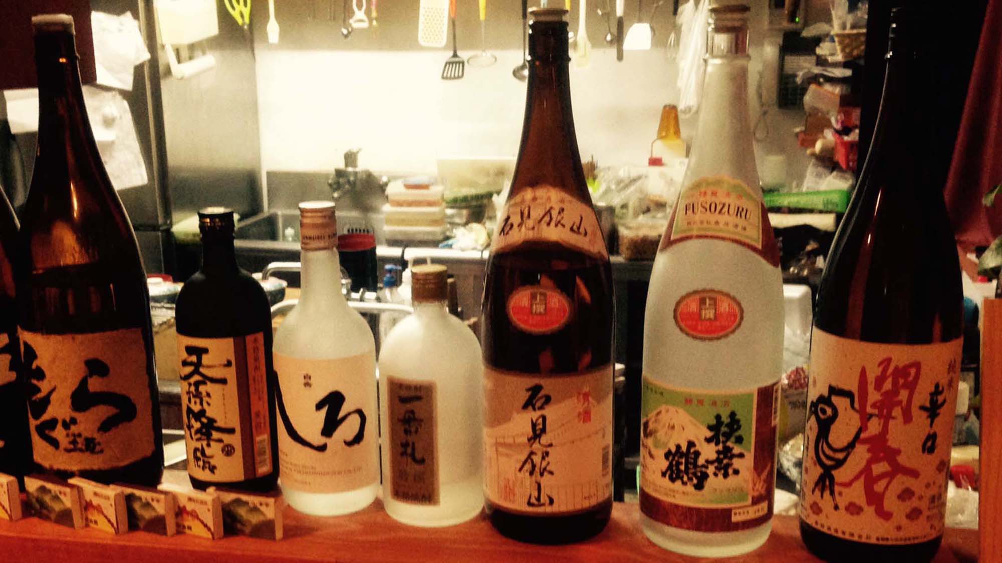 ・地元のお酒を多数ご用意しております