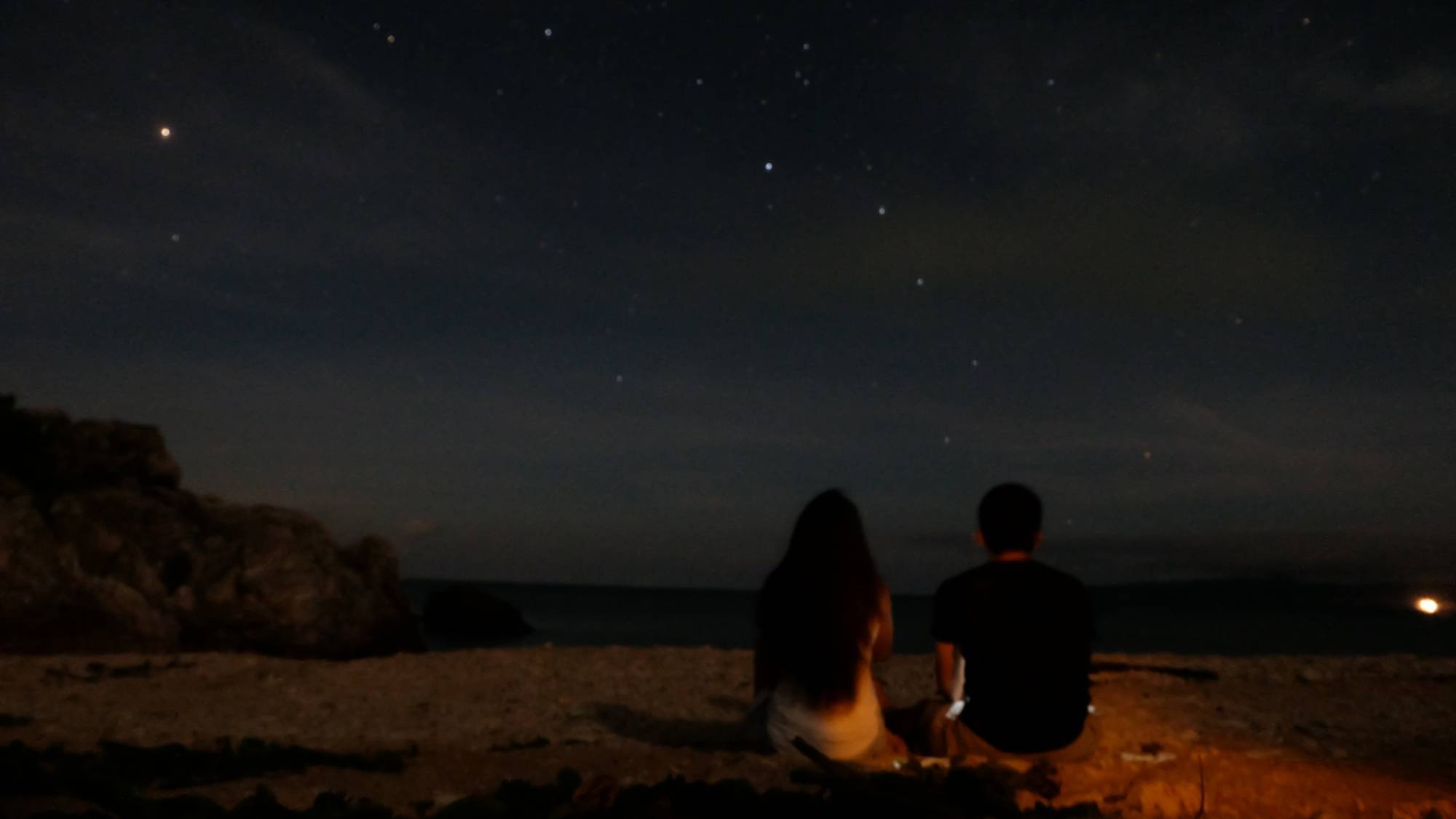 晴れた日には、満点の星空！写真はイメージです