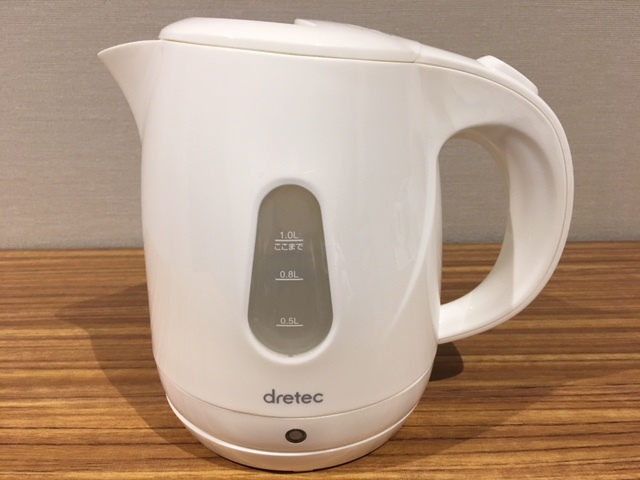 ポット全客室設置しております♪