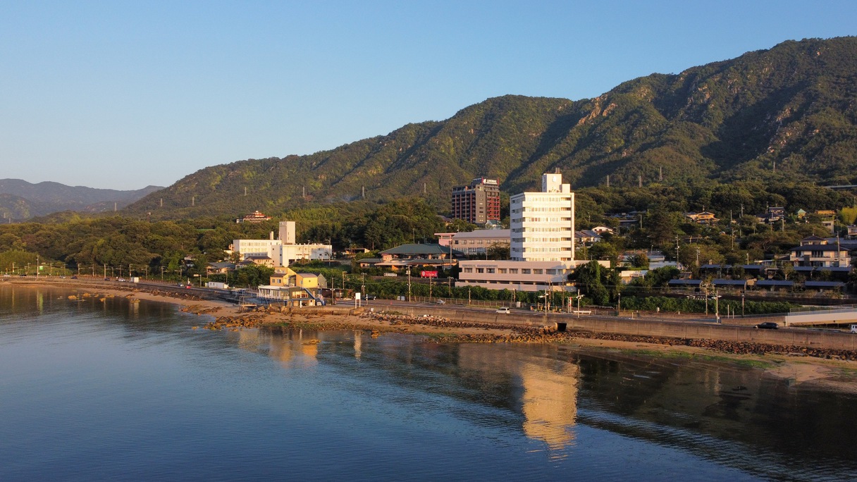 宮浜温泉空撮２