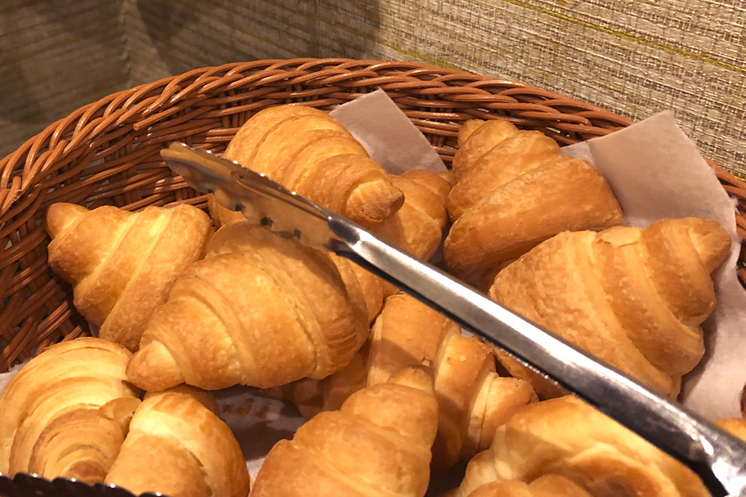 クロワッサンもご用意♪