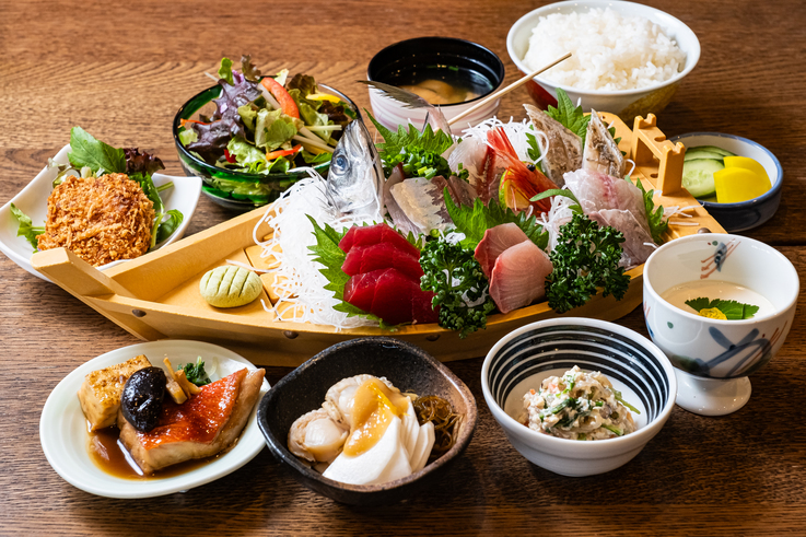 【ご夕食】当館人気ナンバー1-お刺身膳-