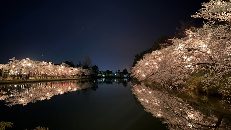 高田城址公園車：約7分