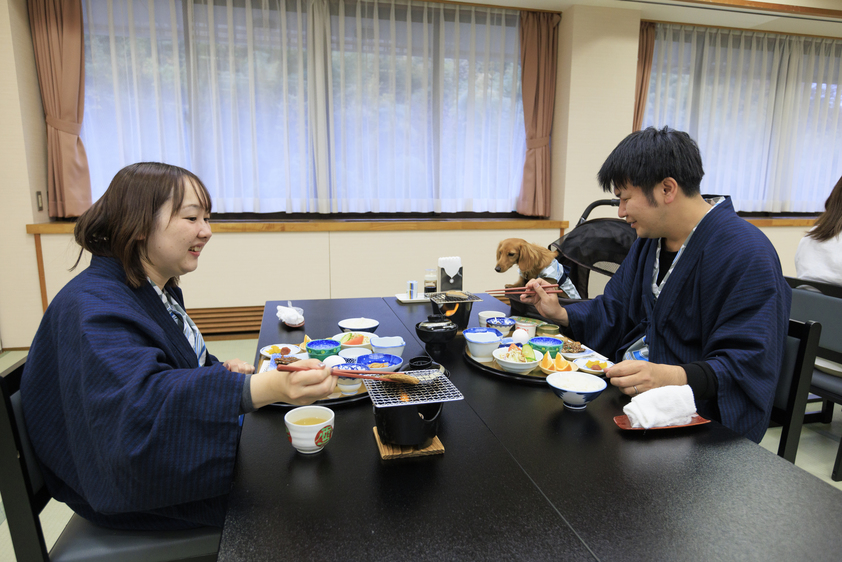 ご朝食の様子