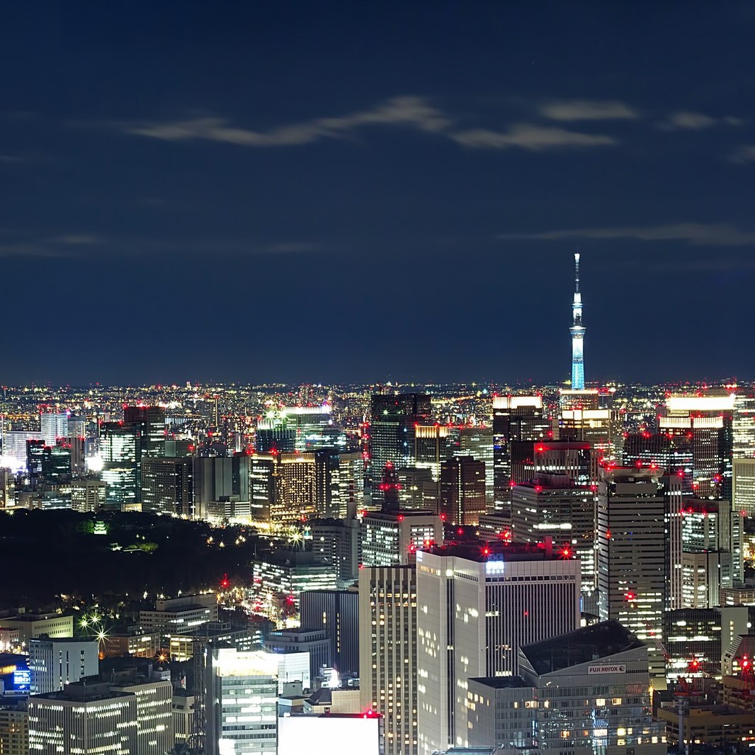 東京の夜景①