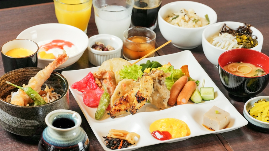【【朝食付】大人気の30種類以上ビュッフェ付！名物「ふぐの西京焼き」が朝から食べ放題！