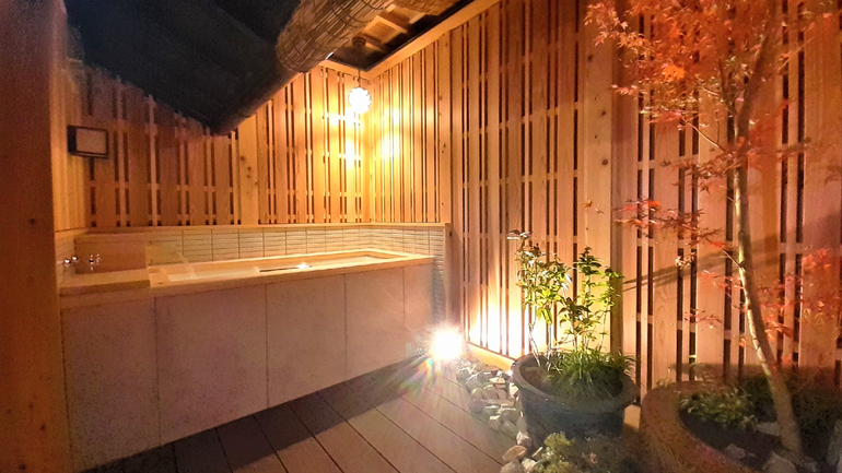 【Hokomachi】露天風呂がございます。