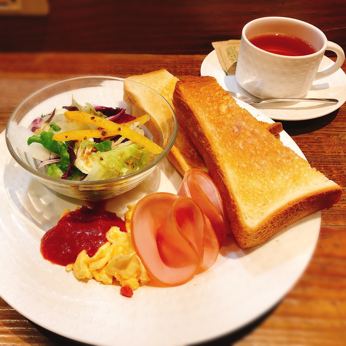 プレートモーニングセット