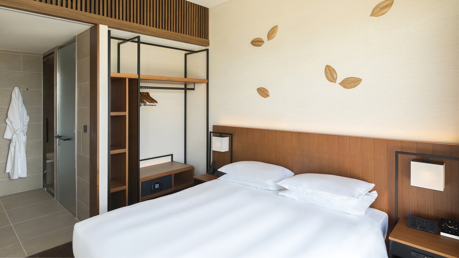 【2ベッドルームビーチハウス キング，ツイン】ベッドルーム