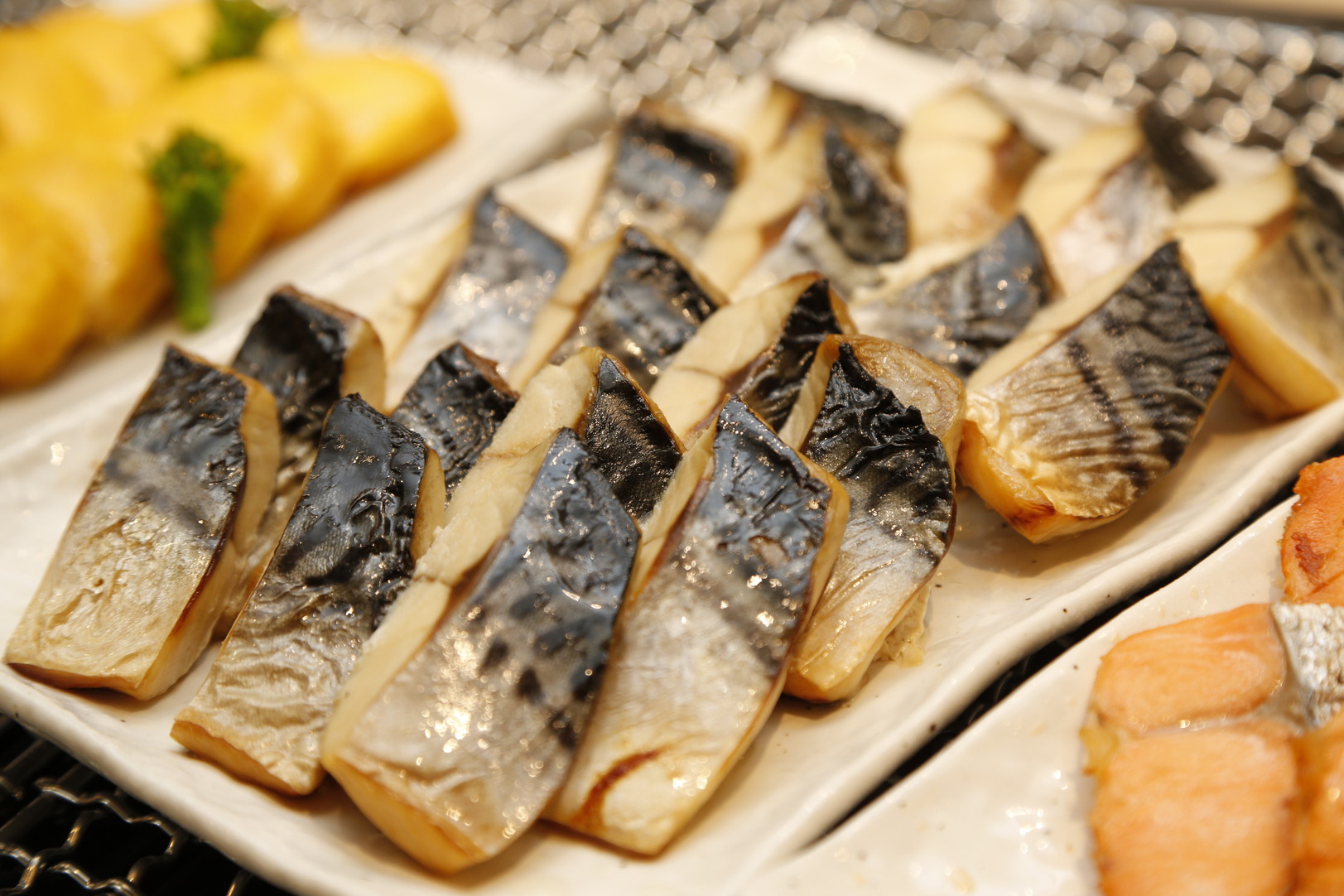 朝食焼き魚