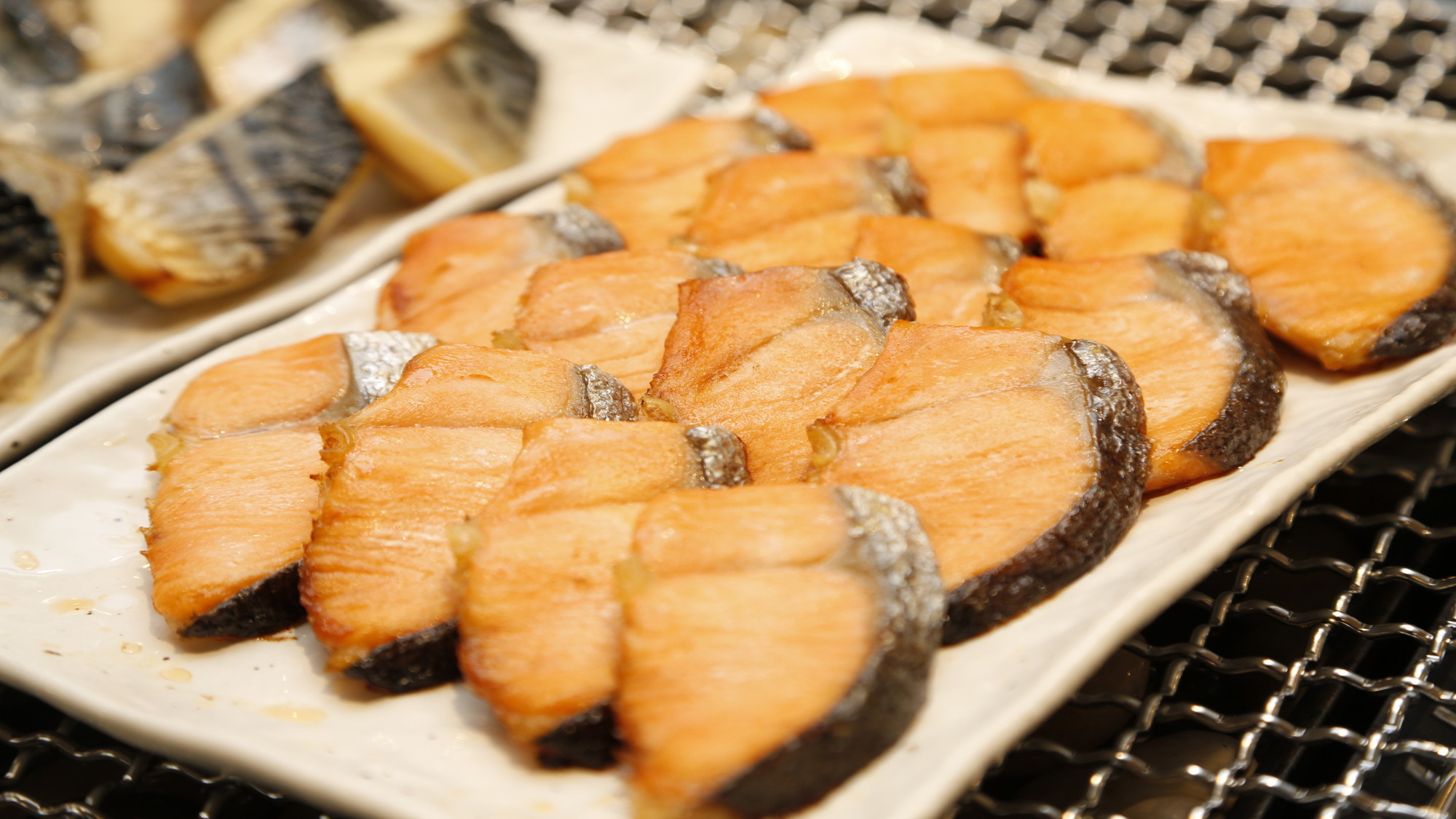 朝食：焼き魚