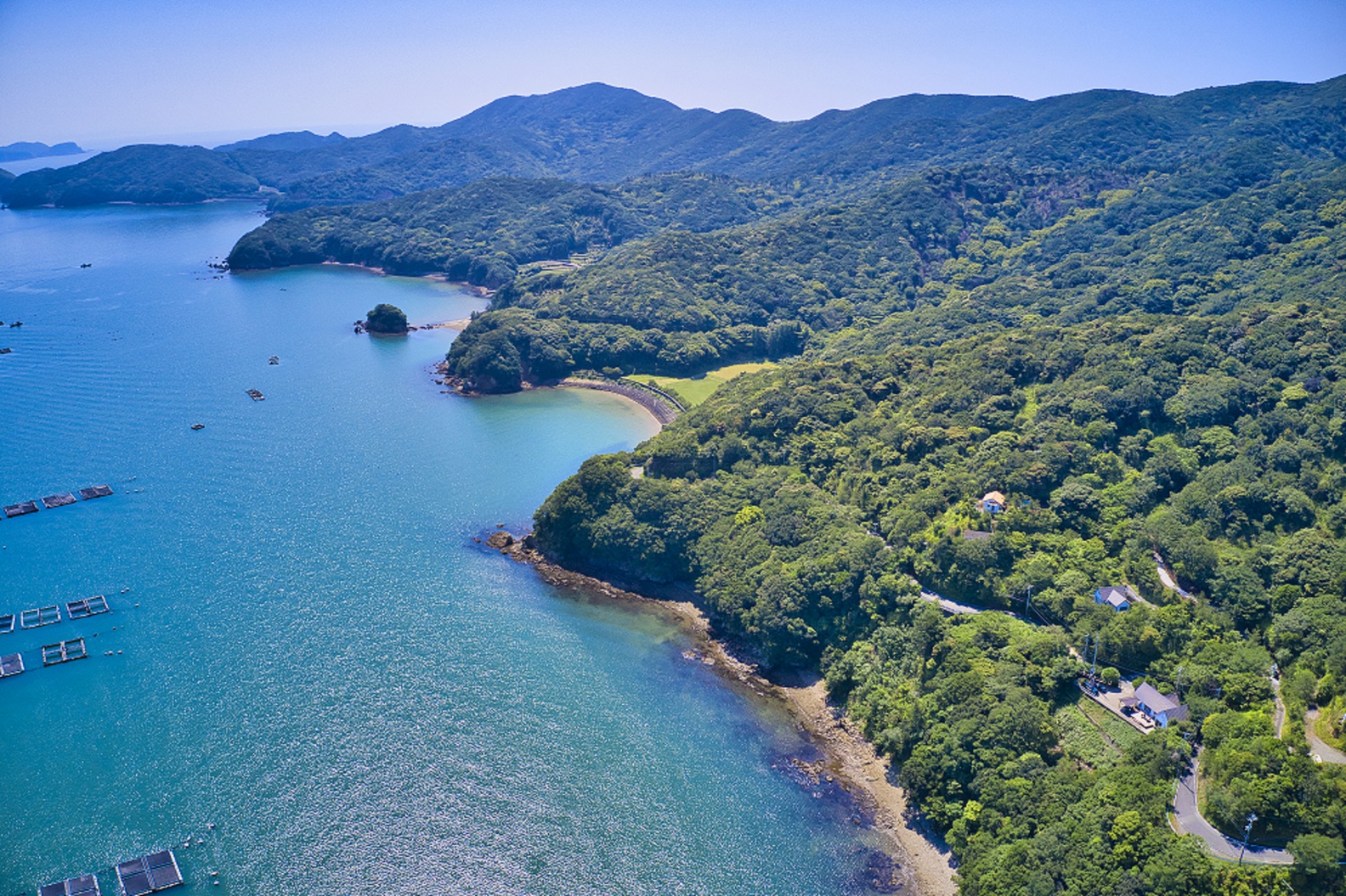 椿湾から太平洋へ